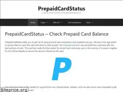 Sites similar to prepaidcardstatus.bid