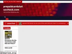 Sites similar to prepaidcardstatuscheck.com