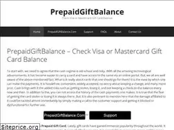 Sites similar to prepaidgiftbalance.fyi