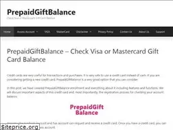 Sites similar to prepaidgiftbalance.info