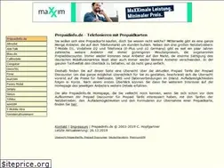 Sites similar to prepaidinfo.de