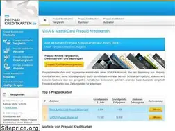Sites similar to prepaidkreditkarten.de