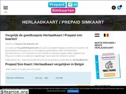 Sites similar to prepaidsimkaarten.be