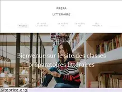 Sites similar to prepalitteraire.fr