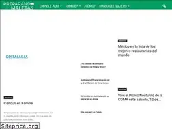 Sites similar to preparandolasmaletas.com
