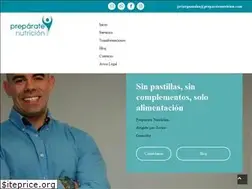 Sites similar to preparatenutricion.com