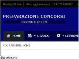 Sites similar to preparazioneconcorsi.it