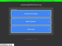 Sites similar to preparingforthefuture.org