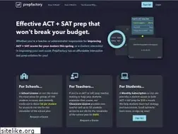 Sites similar to prepfactory.com