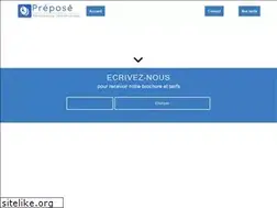 Sites similar to prepose.fr