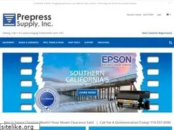Sites similar to prepresssupply.com