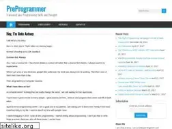 Sites similar to preprogrammer.com
