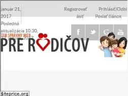Sites similar to prerodicov.sk