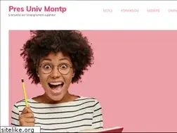 Sites similar to pres-univ-montp.fr