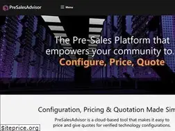 Sites similar to presalesadvisor.com