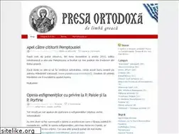 Sites similar to presaortodoxa.wordpress.com