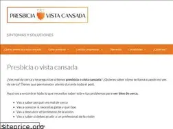 Sites similar to presbiciaovistacansada.com