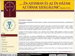 Sites similar to presbiterkepzes.hu