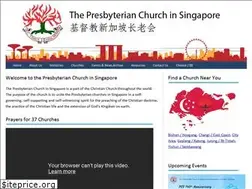 Sites similar to presbysing.org.sg