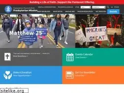 Sites similar to presbyterianmission.org