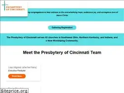 Sites similar to presbyteryofcincinnati.org