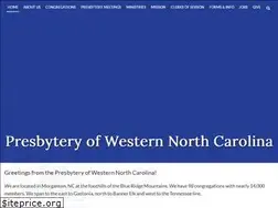 Sites similar to presbyterywnc.org