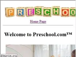 Sites similar to preschool.com