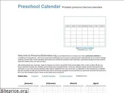 Sites similar to preschoolcalendars.org