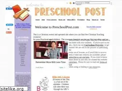 Sites similar to preschoolpost.com