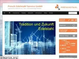 Sites similar to preschstahl.de