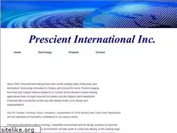 Sites similar to prescient.net