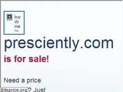 Sites similar to presciently.com