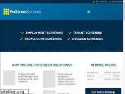 Sites similar to prescreensolutions.com