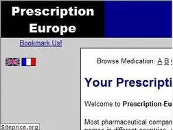 Sites similar to prescription-europe.com