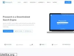 Sites similar to presearch.io