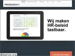 Sites similar to presearch.nl