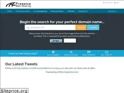 Sites similar to presencehosting.com