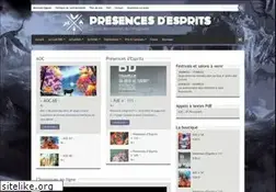 Sites similar to presences-d-esprits.com