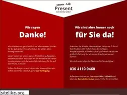 Sites similar to present-werbung.de