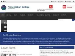 Sites similar to presentationcollegecarlow.com
