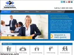 Sites similar to presentationtraininginstitute.com