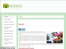 Sites similar to presentes.com.br