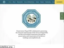 Sites similar to preservationchapelhill.org