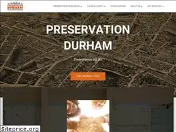 Sites similar to preservationdurham.org