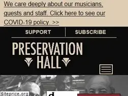 Sites similar to preservationhall.com