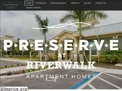 Sites similar to preserveatriverwalk.com