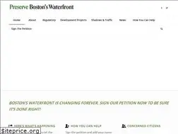Sites similar to preservebostonswaterfront.org
