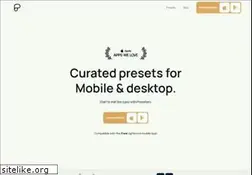 Sites similar to preseters.com