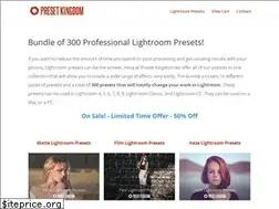 Sites similar to presetkingdom.com