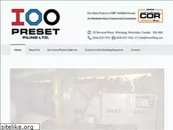 Sites similar to presetpiling.com